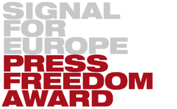 Verleihung des Press Freedom Award 2016