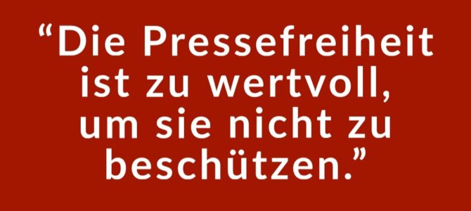 Tag der Pressefreiheit