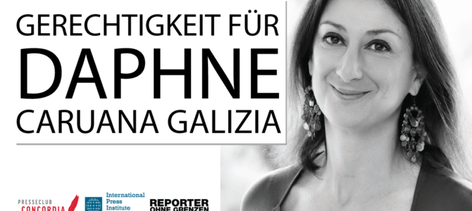 Einladung zur Mahnwache: Gerechtigkeit für Daphne Caruana Galizia