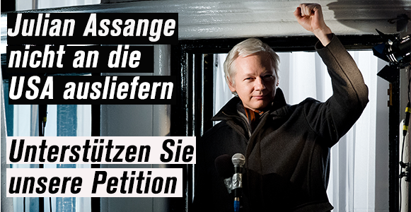 #FreeAssange: Unterstützen Sie unsere Petition!