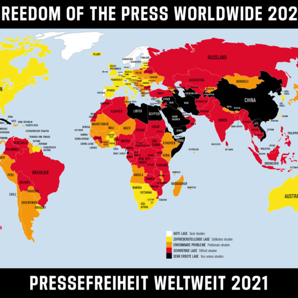 Neues Pressefreiheitsranking von „Reporter ohne Grenzen (RSF)“: Österreich liegt nun auf Rang 17