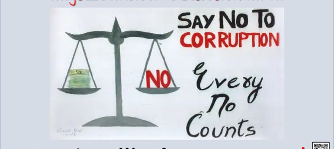 Welt- Antikorruptionstag