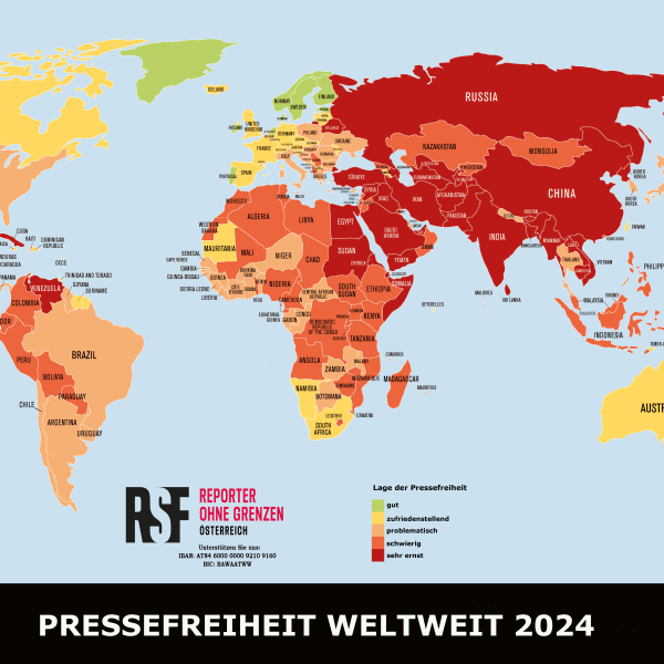 Weltrangliste der Pressefreiheit 2024:
