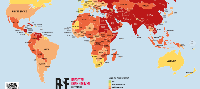 Weltrangliste der Pressefreiheit 2024: