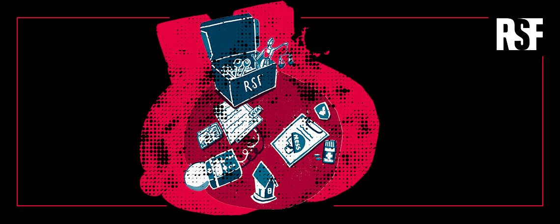 Siebzig Prozent der RSF-Sofortmittel für die Wiederansiedlung von im Exil lebenden und vertriebenen Journalist*innen im Jahr 2024