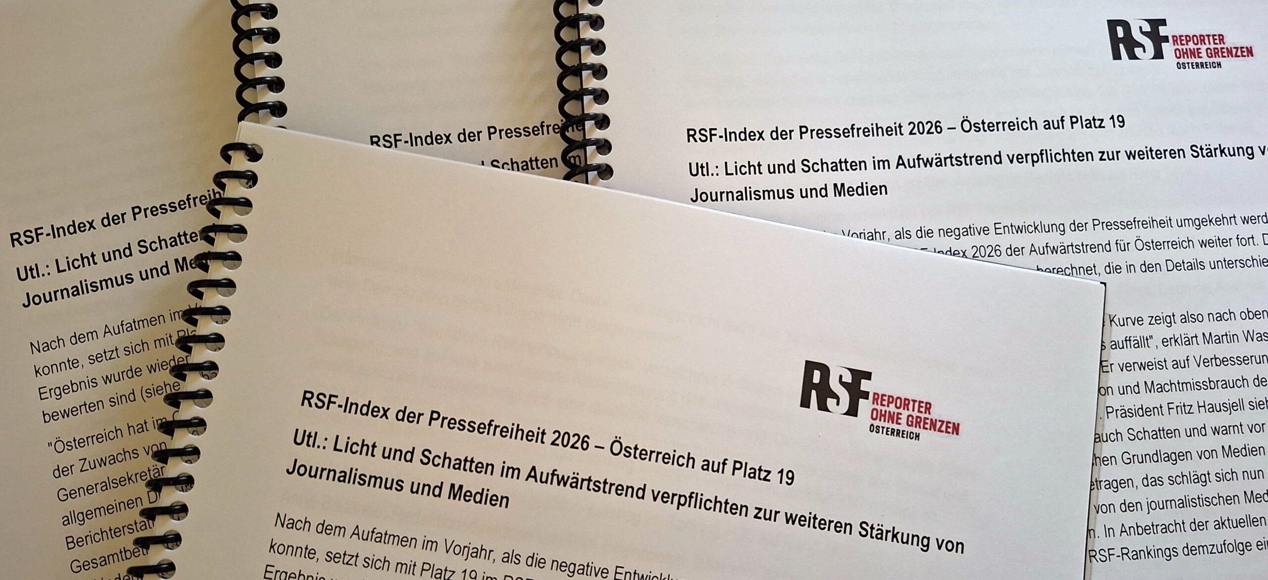 RSF Index der Pressefreiheit – Pressekonferenz, 30. April 2026